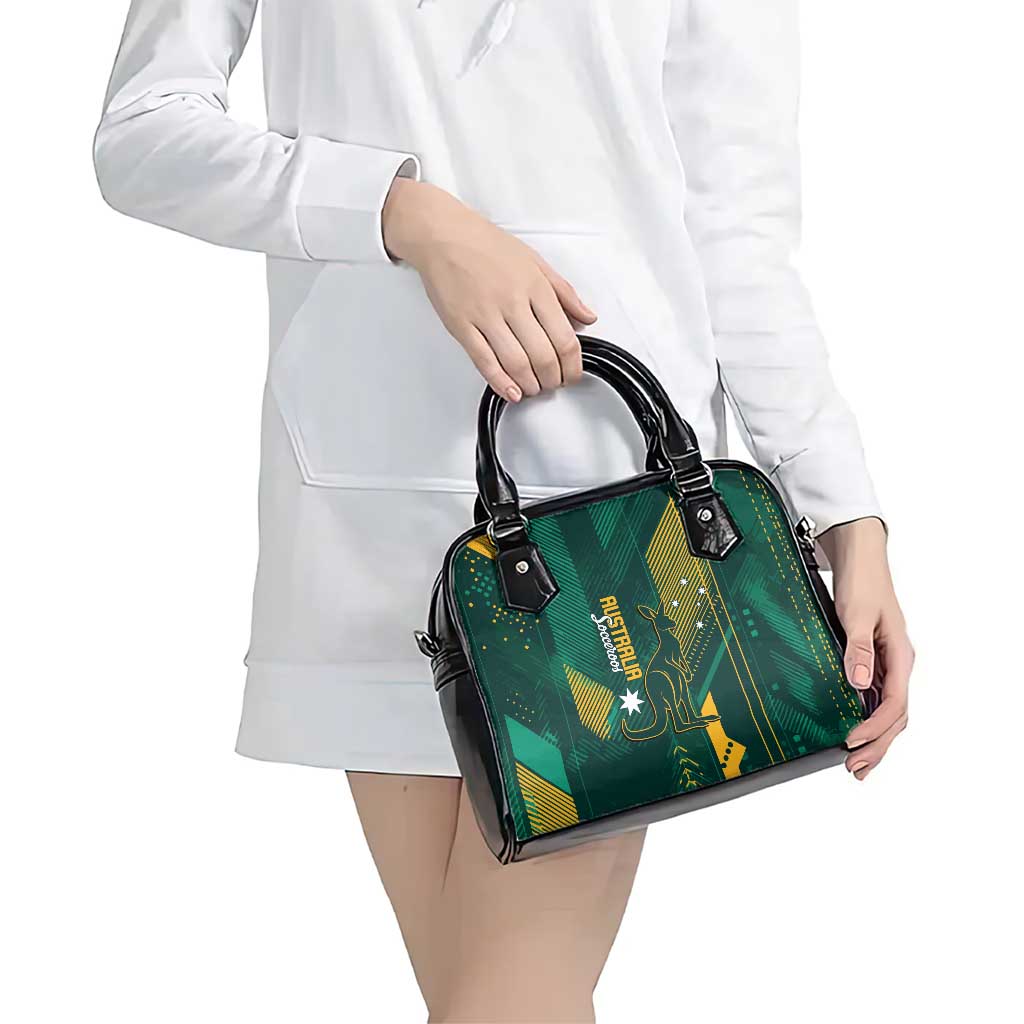 Australia Socceroos 2026 Custom Shoulder Handbag Go Aussie Kangaroo National Color