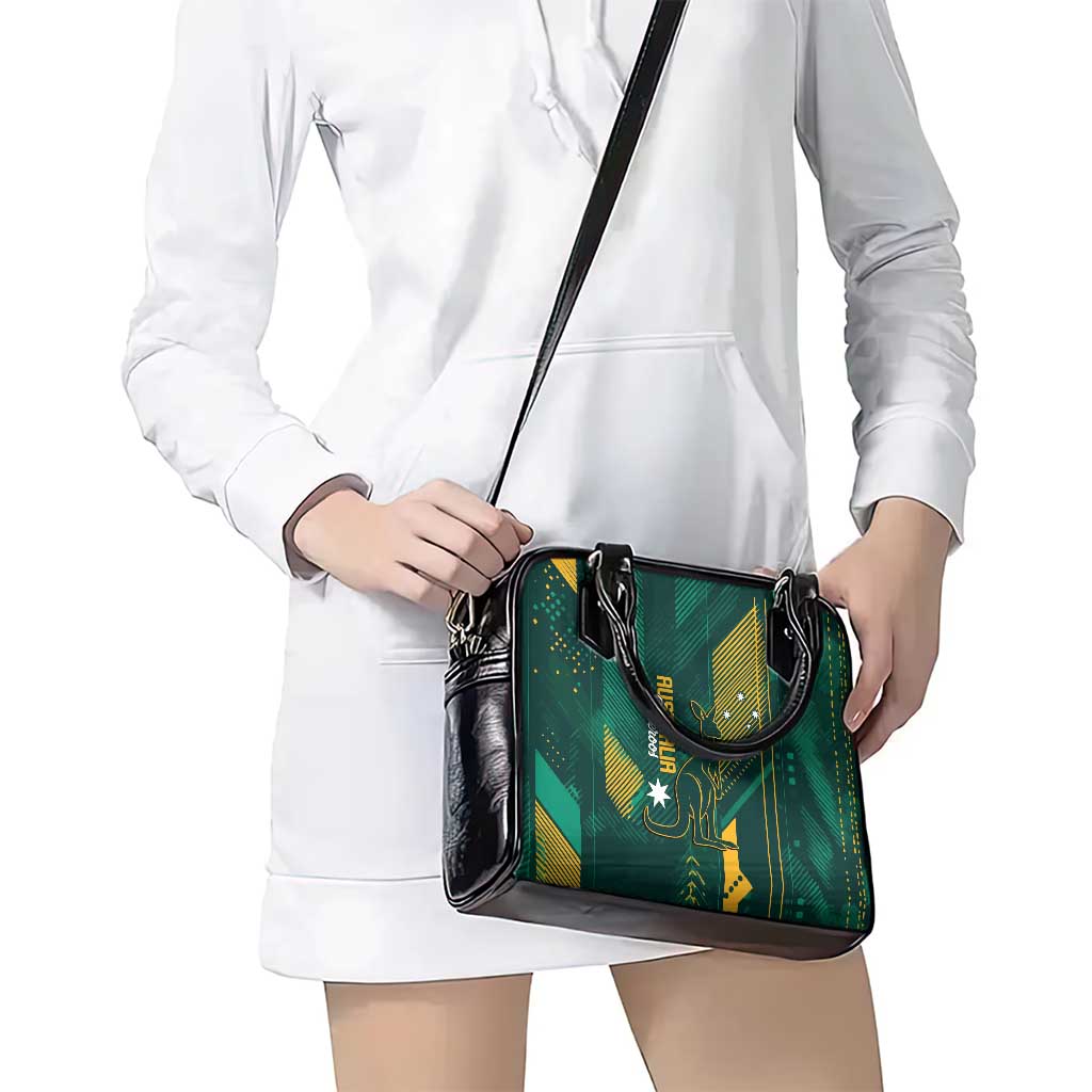 Australia Socceroos 2026 Custom Shoulder Handbag Go Aussie Kangaroo National Color