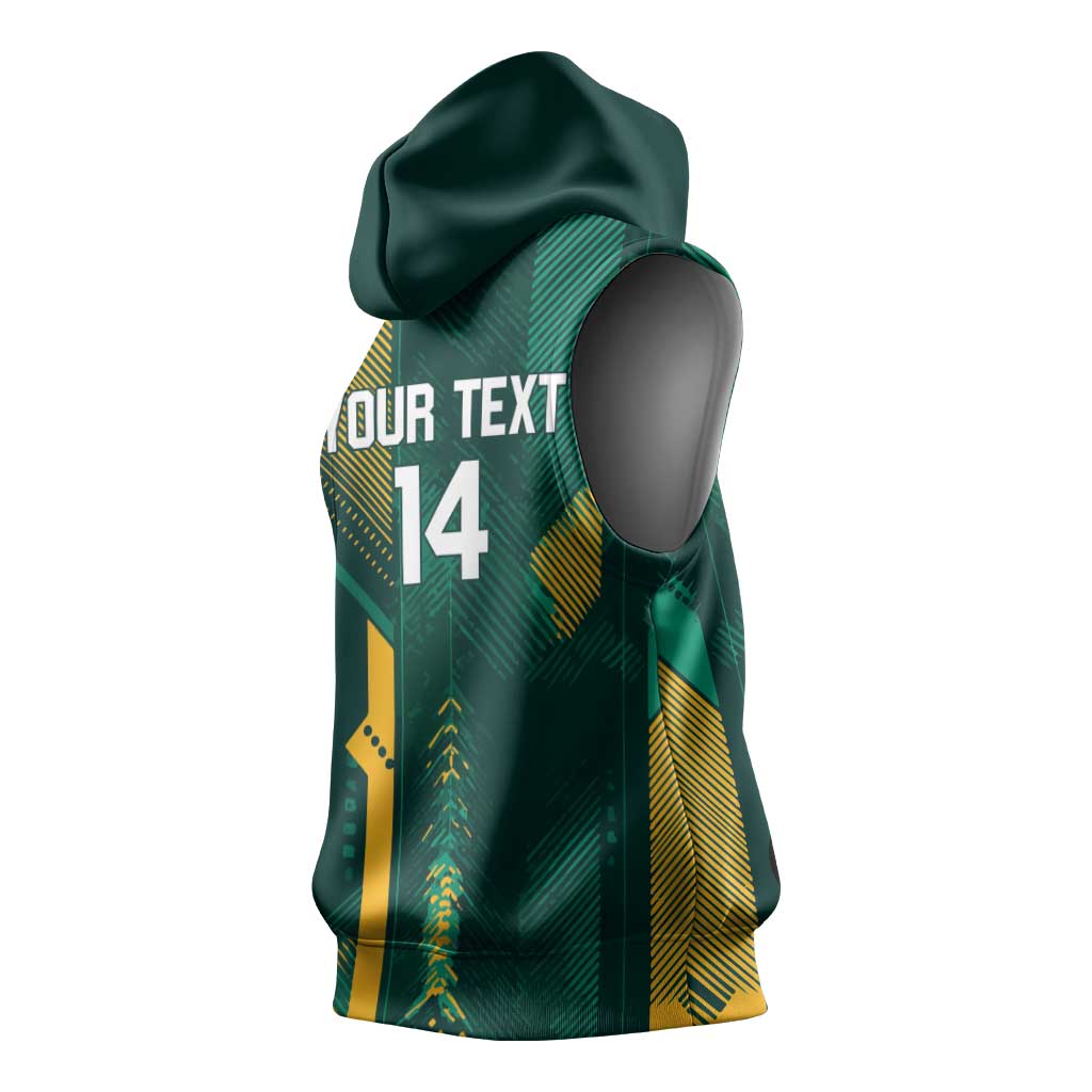 Australia Socceroos 2026 Custom Sleeveless Hoodie Go Aussie Kangaroo National Color