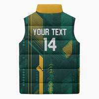 Australia Socceroos 2026 Custom Sleeveless Puffer Jacket Go Aussie Kangaroo National Color