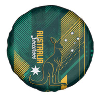 Australia Socceroos 2026 Custom Spare Tire Cover Go Aussie Kangaroo National Color