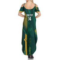 Australia Socceroos 2026 Custom Summer Maxi Dress Go Aussie Kangaroo National Color