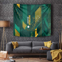 Australia Socceroos 2026 Custom Tapestry Go Aussie Kangaroo National Color