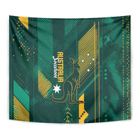 Australia Socceroos 2026 Custom Tapestry Go Aussie Kangaroo National Color