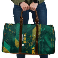 Australia Socceroos 2026 Custom Travel Bag Go Aussie Kangaroo National Color