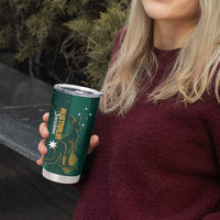 Australia Socceroos 2026 Custom Tumbler Cup Go Aussie Kangaroo National Color