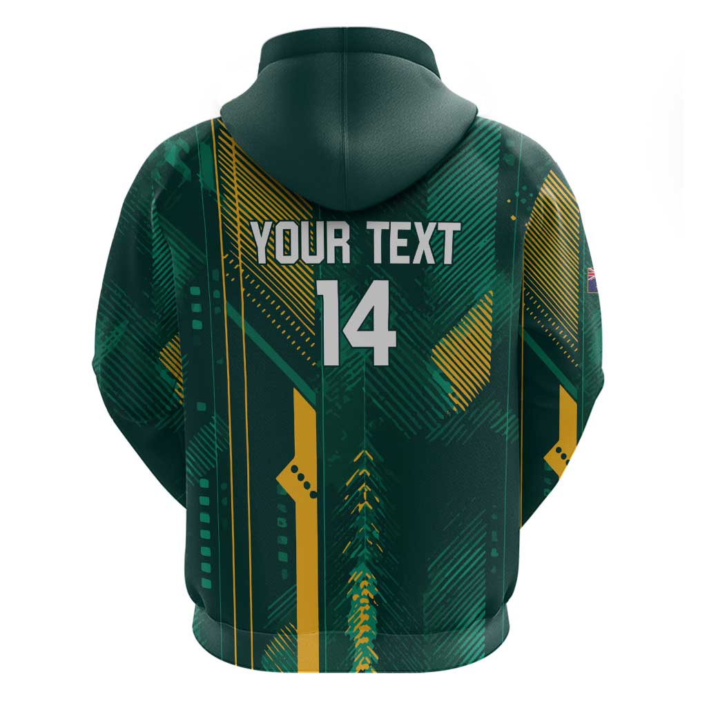 Australia Socceroos 2026 Custom Zip Hoodie Go Aussie Kangaroo National Color