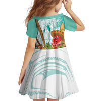 Hawaii Cinco de Mayo Family Matching Tank Maxi Dress and Hawaiian Shirt Chili Pepper Hula Girl Tropical Vibes