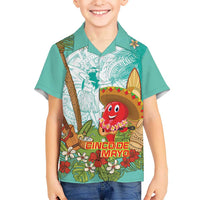 Hawaii Cinco de Mayo Hawaiian Shirt Chili Pepper Hula Girl Tropical Vibes