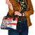 Paraguay 1811 Independence Day Shoulder Handbag Grunge Flag Mix Passion Flowers