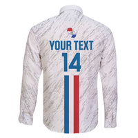 Custom Paraguay Football Family Matching Summer Maxi Dress and Hawaiian Shirt Vamos Albirroja