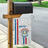 Custom Paraguay Football Garden Flag Vamos Albirroja