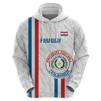 Custom Paraguay Football Hoodie Vamos Albirroja