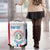 Custom Paraguay Football Luggage Cover Vamos Albirroja