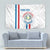 Custom Paraguay Football Tapestry Vamos Albirroja