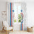Custom Paraguay Football Window Curtain Vamos Albirroja