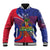 Personalised Haiti Flag Day Baseball Jacket Lest Us Remember Our Heroes - Wonder Print Shop