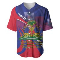 Personalised Haiti Flag Day Baseball Jersey Lest Us Remember Our Heroes - Wonder Print Shop