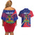 Personalised Haiti Flag Day Couples Matching Off Shoulder Short Dress and Hawaiian Shirt Lest Us Remember Our Heroes