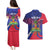 Personalised Haiti Flag Day Couples Matching Puletasi and Hawaiian Shirt Lest Us Remember Our Heroes - Wonder Print Shop