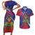 Personalised Haiti Flag Day Couples Matching Short Sleeve Bodycon Dress and Hawaiian Shirt Lest Us Remember Our Heroes