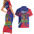 Personalised Haiti Flag Day Couples Matching Short Sleeve Bodycon Dress and Hawaiian Shirt Lest Us Remember Our Heroes