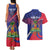 Personalised Haiti Flag Day Couples Matching Tank Maxi Dress and Hawaiian Shirt Lest Us Remember Our Heroes