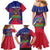 Personalised Haiti Flag Day Family Matching Mermaid Dress and Hawaiian Shirt Lest Us Remember Our Heroes