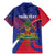 Personalised Haiti Flag Day Family Matching Mermaid Dress and Hawaiian Shirt Lest Us Remember Our Heroes