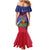 Personalised Haiti Flag Day Family Matching Mermaid Dress and Hawaiian Shirt Lest Us Remember Our Heroes