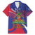 Personalised Haiti Flag Day Family Matching Off The Shoulder Long Sleeve Dress and Hawaiian Shirt Lest Us Remember Our Heroes
