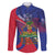 Personalised Haiti Flag Day Family Matching Off The Shoulder Long Sleeve Dress and Hawaiian Shirt Lest Us Remember Our Heroes - Wonder Print Shop