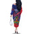 Personalised Haiti Flag Day Family Matching Off The Shoulder Long Sleeve Dress and Hawaiian Shirt Lest Us Remember Our Heroes - Wonder Print Shop