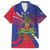 Personalised Haiti Flag Day Family Matching Off Shoulder Maxi Dress and Hawaiian Shirt Lest Us Remember Our Heroes