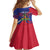Personalised Haiti Flag Day Family Matching Off Shoulder Short Dress and Hawaiian Shirt Lest Us Remember Our Heroes