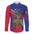 Personalised Haiti Flag Day Family Matching Puletasi and Hawaiian Shirt Lest Us Remember Our Heroes - Wonder Print Shop