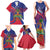 Personalised Haiti Flag Day Family Matching Tank Maxi Dress and Hawaiian Shirt Lest Us Remember Our Heroes - Wonder Print Shop