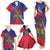 Personalised Haiti Flag Day Family Matching Tank Maxi Dress and Hawaiian Shirt Lest Us Remember Our Heroes