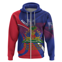 Personalised Haiti Flag Day Hoodie Lest Us Remember Our Heroes - Wonder Print Shop
