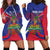 Personalised Haiti Flag Day Hoodie Dress Lest Us Remember Our Heroes