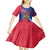 Personalised Haiti Flag Day Kid Short Sleeve Dress Lest Us Remember Our Heroes