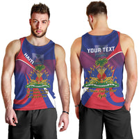 Personalised Haiti Flag Day Men Tank Top Lest Us Remember Our Heroes - Wonder Print Shop