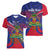Personalised Haiti Flag Day Women V-Neck T-Shirt Lest Us Remember Our Heroes - Wonder Print Shop