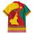 Personalised Cameroon National Day Family Matching Tank Maxi Dress and Hawaiian Shirt Cameroun Coat Of Arms With Atoghu Pattern