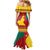 Personalised Cameroon National Day Mermaid Dress Cameroun Coat Of Arms With Atoghu Pattern - Wonder Print Shop