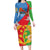 Eritrea Independence Day Long Sleeve Bodycon Dress Eritrean Olive Branches 33rd Anniversary - Wonder Print Shop