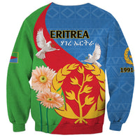 Eritrea Independence Day Sweatshirt Eritrean Olive Branches 33rd Anniversary - Wonder Print Shop