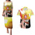 Personalised Georgia Couples Matching Puletasi and Hawaiian Shirt Happy 106 Years Of Independence - Wonder Print Shop