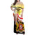 Personalised Georgia Family Matching Off Shoulder Maxi Dress and Hawaiian Shirt Happy 106 Years Of Independence - Wonder Print Shop