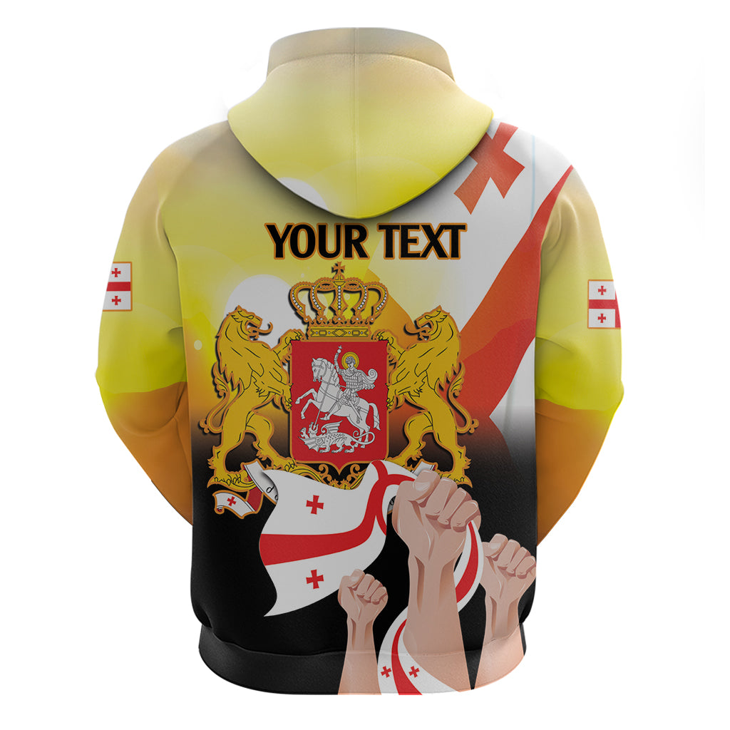 Personalised Georgia Hoodie Happy 106 Years Of Independence - Wonder Print Shop